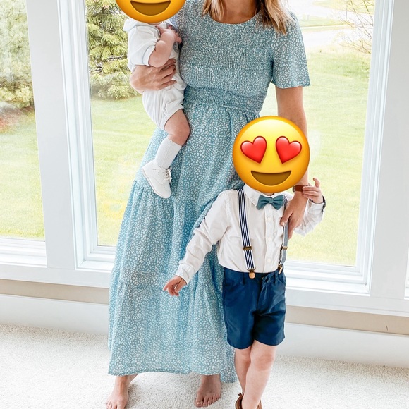 Blue maxi dress - Picture 4 of 4